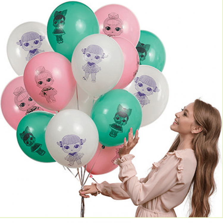 Колекція кульок "Лялечки" - 5 кульок - image-0